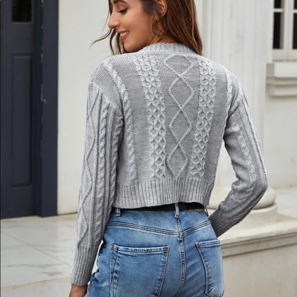 Knit gray cardigan brand new - Picture 3 of 3